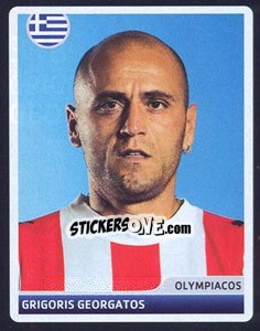 Cromo Grigoris Georgatos - UEFA Champions League 2006-2007 - Panini