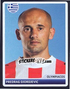 Sticker Predrag Djordjevic - UEFA Champions League 2006-2007 n. 323 - Panini