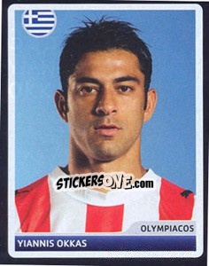 Sticker Yiannis Okkas - UEFA Champions League 2006-2007 - Panini