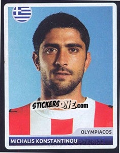 Cromo Michalis Konstantinou - UEFA Champions League 2006-2007 - Panini