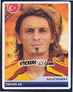 Sticker Orhan Ak - UEFA Champions League 2006-2007 n. 332 - Panini