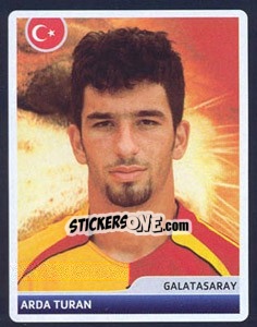 Sticker Arda Turan - UEFA Champions League 2006-2007 n. 336 - Panini