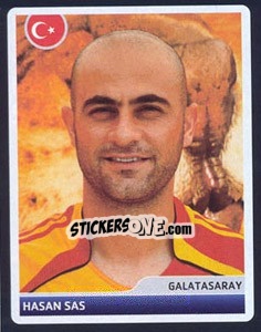 Sticker Hasan Sas - UEFA Champions League 2006-2007 n. 339 - Panini