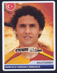 Sticker Marcelo Adrian Carrusca - UEFA Champions League 2006-2007 n. 340 - Panini