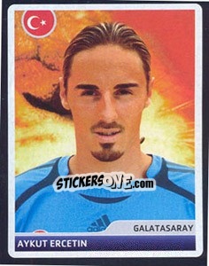 Sticker Aykurt Ercetin - UEFA Champions League 2006-2007 n. 344 - Panini