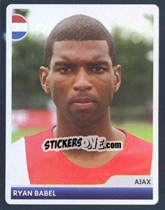 Sticker Ryan Babel - UEFA Champions League 2006-2007 - Panini