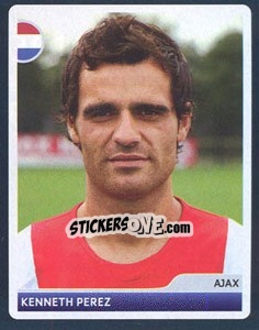 Sticker Kenneth Perez - UEFA Champions League 2006-2007 n. 361 - Panini