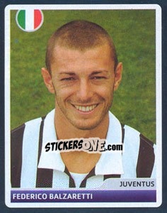 Figurina Federico Balzaretti - UEFA Champions League 2006-2007 - Panini