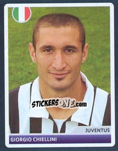 Sticker Giorgio Chiellini - UEFA Champions League 2006-2007 n. 365 - Panini
