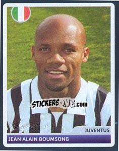 Sticker Jean Alain Boumsong - UEFA Champions League 2006-2007 n. 366 - Panini