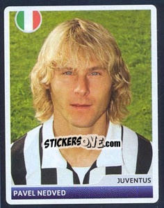 Sticker Pavel Nedved - UEFA Champions League 2006-2007 n. 371 - Panini