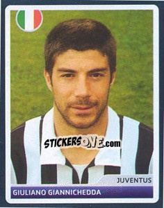 Sticker Giuliano Giannichedda - UEFA Champions League 2006-2007 - Panini