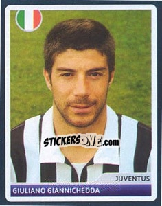 Sticker Giuliano Giannichedda - UEFA Champions League 2006-2007 n. 372 - Panini
