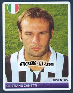 Cromo Cristiano Zanetti - UEFA Champions League 2006-2007 n. 374 - Panini