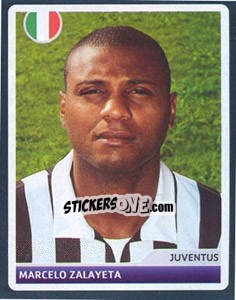 Cromo Marcelo Zalayeta - UEFA Champions League 2006-2007 - Panini