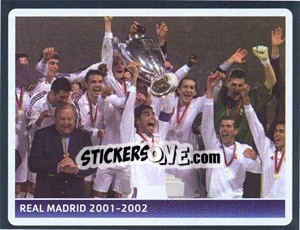 Sticker Real Madrid 2001-2002 - UEFA Champions League 2006-2007 n. 382 - Panini