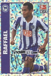 Sticker Raffael - Star Spieler - German Football Bundesliga 2009-2010 n. 4 - Topps