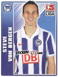 Figurina Steve von Bergen - German Football Bundesliga 2009-2010 - Topps