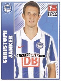 Cromo Christoph Janker - German Football Bundesliga 2009-2010 - Topps