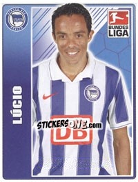 Sticker Lucio - German Football Bundesliga 2009-2010 n. 14 - Topps