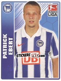 Sticker Patrick Ebert - German Football Bundesliga 2009-2010 - Topps