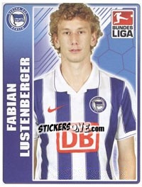 Sticker Fabian Lustenberger - German Football Bundesliga 2009-2010 - Topps