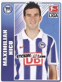 Sticker Maximilian Nicu - German Football Bundesliga 2009-2010 - Topps