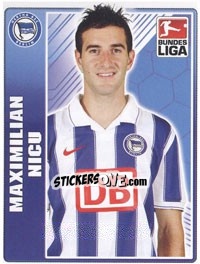 Cromo Maximilian Nicu - German Football Bundesliga 2009-2010 - Topps