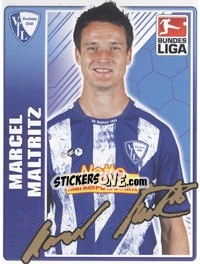 Cromo Marcel Maltritz - German Football Bundesliga 2009-2010 - Topps