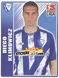 Cromo Diego Klimowicz - German Football Bundesliga 2009-2010 - Topps