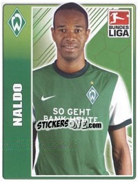 Sticker Naldo - German Football Bundesliga 2009-2010 - Topps