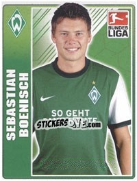 Sticker Sebastian Boenisch - German Football Bundesliga 2009-2010 - Topps