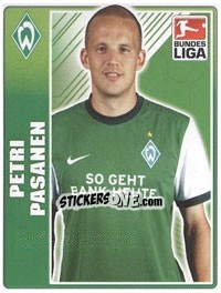 Cromo Petri Pasanen - German Football Bundesliga 2009-2010 - Topps