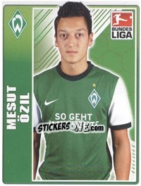 Sticker Mesut Özil - German Football Bundesliga 2009-2010 - Topps