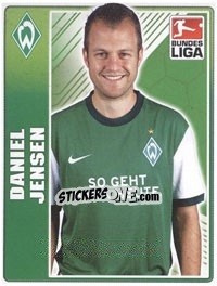 Cromo Daniel Jensen - German Football Bundesliga 2009-2010 - Topps