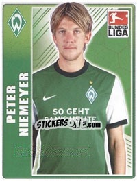 Cromo Peter Niemeyer - German Football Bundesliga 2009-2010 - Topps