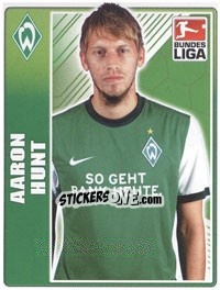 Figurina Aaron Hunt - German Football Bundesliga 2009-2010 - Topps