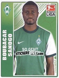 Sticker Boubacar Sanogo - German Football Bundesliga 2009-2010 - Topps