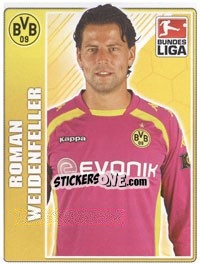 Cromo Roman Weidenfeller - German Football Bundesliga 2009-2010 - Topps