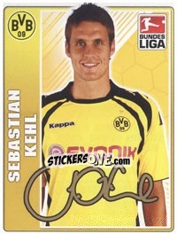 Sticker Sebastian Kehl - German Football Bundesliga 2009-2010 - Topps