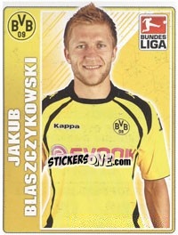 Sticker Jakub Blaszczykowski - German Football Bundesliga 2009-2010 n. 80 - Topps