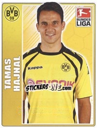 Sticker Tamas Hajnal - German Football Bundesliga 2009-2010 - Topps