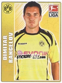 Sticker Dimitar Rangelov - German Football Bundesliga 2009-2010 - Topps