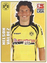 Sticker Nelson Valdez - German Football Bundesliga 2009-2010 n. 84 - Topps