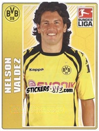 Sticker Nelson Valdez - German Football Bundesliga 2009-2010 - Topps