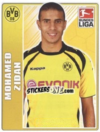 Sticker Mohamed Zidan - German Football Bundesliga 2009-2010 - Topps
