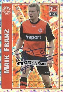 Sticker Maik Franz - Star Spieler - German Football Bundesliga 2009-2010 - Topps