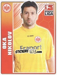Sticker Oka Nikolov - German Football Bundesliga 2009-2010 - Topps