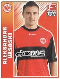 Cromo Aleksandar Vasoski - German Football Bundesliga 2009-2010 - Topps