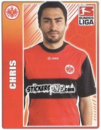 Sticker Chris - German Football Bundesliga 2009-2010 - Topps